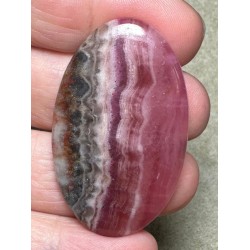 Oval 45x27mm Cobalt Calcite with Dolomite Cabochon 55